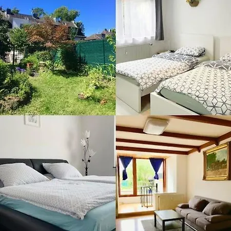 Messe, 2-bedroom Duplex With Kitchen&garden Apartment